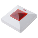 Eaton Series Red Beacon, 3 → 20 V dc, 5 → 30 V dc, Wall Mount, LED Bulb, IP23