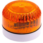 Eaton Series Amber Flashing Beacon, 9 → 60 V dc, Surface Mount, Xenon Bulb, IP54