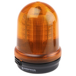 Werma RM 829 Series Yellow Multiple Effect Beacon, 24 V dc, Surface Mount, LED Bulb, IP65