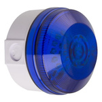Moflash LED195 Series Blue Flashing Beacon, 20 → 30 V ac/dc, Surface Mount, Wall Mount, LED Bulb, IP65