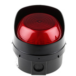 Moflash LED TL Series Red Steady Beacon, 20 → 30 V ac/dc, Surface Mount, Wall Mount, LED Bulb, IP65