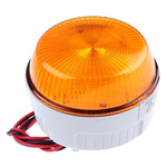 Curtis LP Series Amber Flashing Beacon, 12 V dc, Surface Mount, Wall Mount, Xenon Bulb