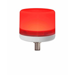 RS PRO Red Steady Beacon, 24 Vdc, Screw Mount, LED Bulb, IP66