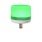 RS PRO Green Steady Beacon, 24 Vdc, Screw Mount, LED Bulb, IP66