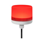RS PRO Red Steady Beacon, 24 Vdc, Screw Mount, LED Bulb, IP66