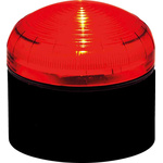RS PRO Red Multiple Effect Beacon, 12 → 24 V, Screw Mount, LED Bulb, IP66
