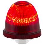 RS PRO Red Multiple Effect Beacon, 90 → 240 V, Panel Mount, LED Bulb, IP66