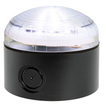 RS PRO Clear Steady Beacon, 12 V ac/dc, 24 V ac/dc, Screw Mount, LED Bulb, IP66