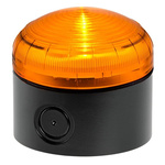 RS PRO Amber Steady Beacon, 12 V ac/dc, 24 V ac/dc, Screw Mount, LED Bulb, IP66