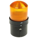 Schneider Electric Harmony XVB Series Amber Flashing Beacon, 24 V ac, 24 → 48 V dc, Panel Mount, Incandescent
