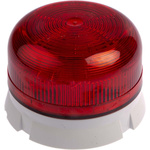 Klaxon Flashguard QBS Series Red Flashing Beacon, 12 V dc, 24 V dc, Surface Mount, Xenon Bulb