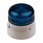 Klaxon Flashguard QBS Series Blue Flashing Beacon, 12 V dc, 24 V dc, Surface Mount, Xenon Bulb