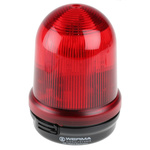 Werma BM 828 Series Red Flashing Beacon, 24 V dc, Surface Mount, Xenon Bulb, IP65