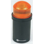 Schneider Electric Harmony XVD Optimum Series Amber Flashing Beacon, 24 V ac/dc, Surface Mount, Discharge Tube Bulb,