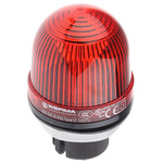 Werma EM 800 Series Red Steady Beacon, 12 → 240 V ac/dc, Panel Mount, Incandescent Bulb, IP65