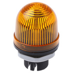 Werma EM 800 Series Yellow Steady Beacon, 12 → 230 V ac/dc, Panel Mount, Incandescent Bulb, IP65