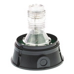 Moflash X 400 Series Flashing Beacon, 115 V ac, Surface Mount, Xenon Bulb, IP65