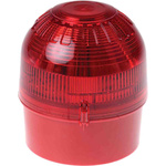 Klaxon Sonos Series Red Flashing Beacon, 17 → 60 V dc, Surface Mount, LED Bulb