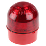Klaxon Sonos Series Red Flashing Beacon, 110 → 230 V ac, Surface Mount, Xenon Bulb