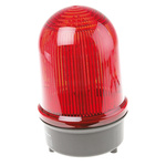 Werma BM 280 Series Red Steady Beacon, 230 V ac, Surface Mount, LED Bulb