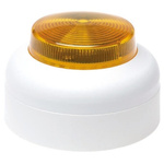 Cranford Controls VXB Series Amber Flashing Beacon, 20 → 35 V dc, Surface Mount, LED Bulb