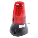 Moflash LEDD125 Series Red Multiple Effect Beacon, 230 V ac, Surface Mount, LED Bulb, IP65