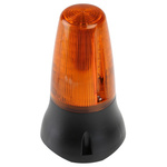 Moflash LEDD125 Series Amber Multiple Effect Beacon, 230 V, Surface Mount, LED Bulb, IP65