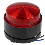 Moflash X80 Series Red Flashing Beacon, 115 → 230 V, Surface Mount, Xenon Bulb, IP67