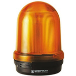 Werma RM 829 Series Yellow Flashing Beacon, 24 V dc, Surface Mount, LED Bulb, IP65