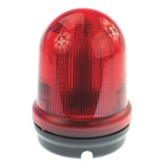 Werma RM 829 Series Red Flashing Beacon, 24 V dc, Surface Mount, LED Bulb, IP65