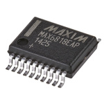Maxim Integrated MAX6818EAP+, Bounce Eliminator Circuit, 8-Channel, 2.7 V to 5.5 V, 20-Pin SSOP