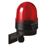 Werma EM 205 Series Red Flashing Beacon, 24 V dc, Wall Mount, Xenon Bulb, IP65