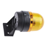 Werma EM 205 Series Yellow Flashing Beacon, 230 V ac, Wall Mount, Xenon Bulb, IP65