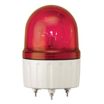 Schneider Electric XVR Series Red Rotating Beacon, 24 V ac/dc, Base Mount, LED Bulb