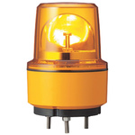 Schneider Electric XVR Series Amber Rotating Beacon, 12 V dc, Base Mount, LED Bulb