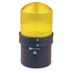 Schneider Electric XVBL Series Yellow Steady Beacon, 250 V ac, Base Mount, Incandescent, LED Bulb, IP65, IP66