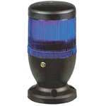 Schneider Electric Harmony XVE Optimum Series Blue Steady Beacon, 240 V ac/dc, Base Mount, Incandescent Bulb, IP40, IP42