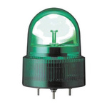 Schneider Electric XVR Series Green Rotating Beacon, 24 V ac/dc, Screw Mount, LED Bulb