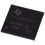 Texas Instruments AM3358BZCZ100, ARM Cortex A8 Microprocessor Sitara 32bit RISC 1GHz 324-Pin NFBGA
