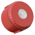 Eaton Series Red Flashing Beacon, 9 → 60 V dc, Ceiling Mount, LED Bulb