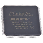Altera 5M240ZT144C5N, CPLD MAX V Flash 192 Cells, 114 I/O, 240 Labs, 17.7ns, ISP, 144-Pin TQFP