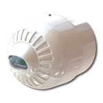 Klaxon Sonos Pulse Series White Flashing Beacon, 17 → 60 V dc, Wall Mount, LED Bulb