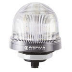 Werma EM 816 Series Clear Steady Beacon, 24 V dc, Base Mount, LED Bulb, IP65