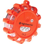 Nightsearcher Red Multiple Effect Beacon, Magnetic Mount, LED Bulb, IP65