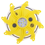 Nightsearcher Yellow Multiple Effect Beacon, Magnetic Mount, LED Bulb, IP65