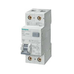 Siemens RCBO, 20A Current Rating, 2P Poles, 30mA Trip Sensitivity, Sentron Range