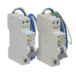 Europa RCBO, 10A Current Rating, 1P Poles, 30mA Trip Sensitivity, Type A, EUB1RC Range
