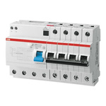 ABB RCBO, 20A Current Rating, 4P Poles, Type B