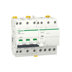 Schneider Electric RCBO, 20A Current Rating, 3P+N Poles, 300mA Trip Sensitivity, Type C, Acti9 Range