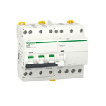 Schneider Electric RCBO, 40A Current Rating, 3P+N Poles, 300mA Trip Sensitivity, Type C, Acti9 Range